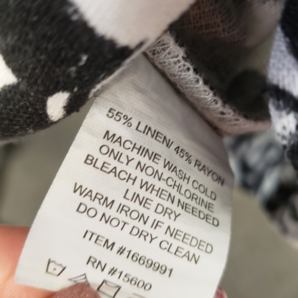 Briggs Floral Palm Linen Dress NEW - Picture 6 of 7